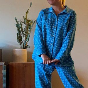 Vintage 1970's Disco Two-Piece Monogrammed w/Love